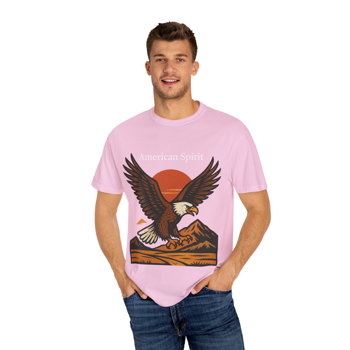 Eagle Graphic T-Shirt, Nature Lover Tee, Adventure Apparel, Vintage Style Shirt, Gift for Outdoorsy Friends