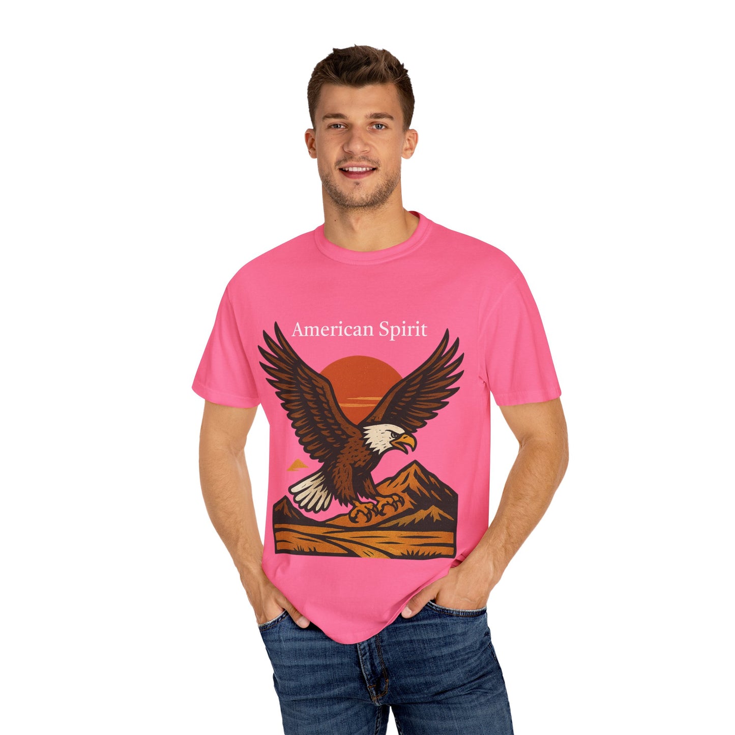 Eagle Graphic T-Shirt, Nature Lover Tee, Adventure Apparel, Vintage Style Shirt, Gift for Outdoorsy Friends