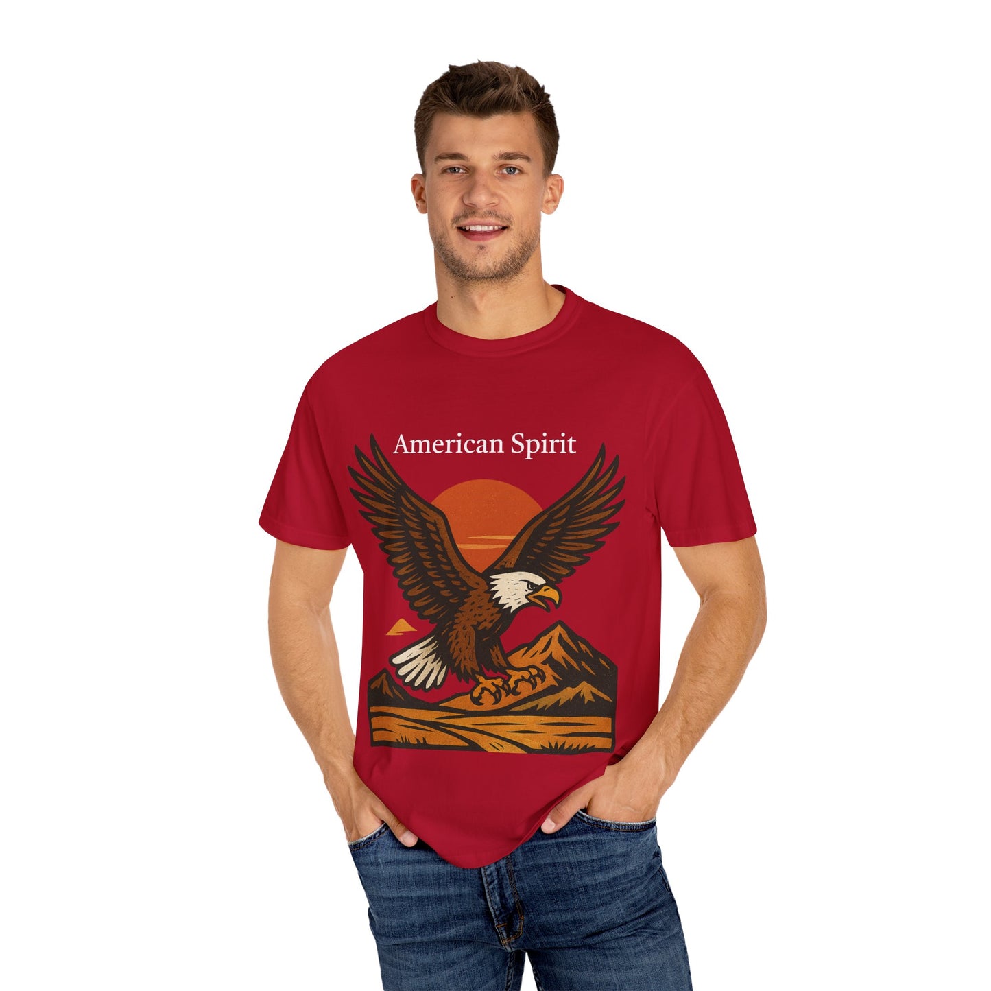 Eagle Graphic T-Shirt, Nature Lover Tee, Adventure Apparel, Vintage Style Shirt, Gift for Outdoorsy Friends