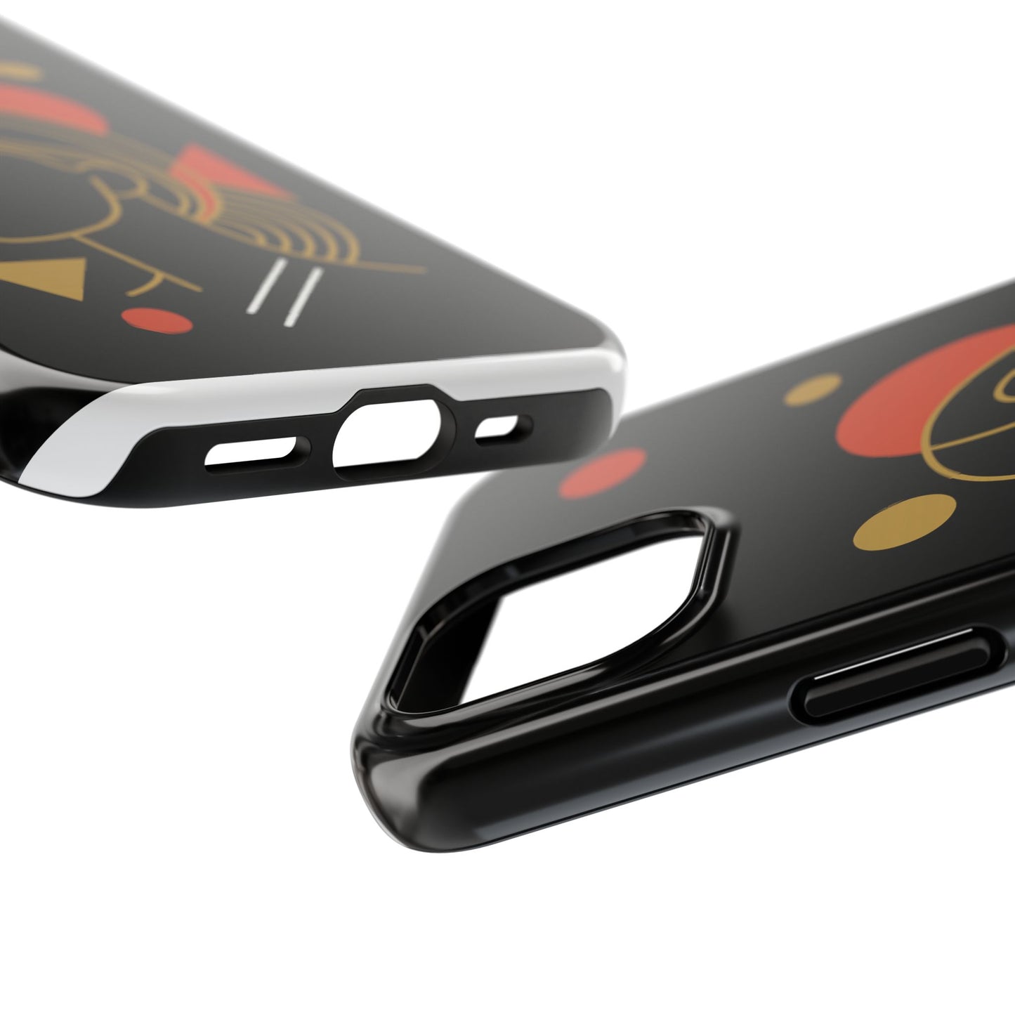 Abstract Art Tough Phone Case for Trendy Protection, Stylish Phone Cover, Gift for Her, Modern Design, Chic Accessory