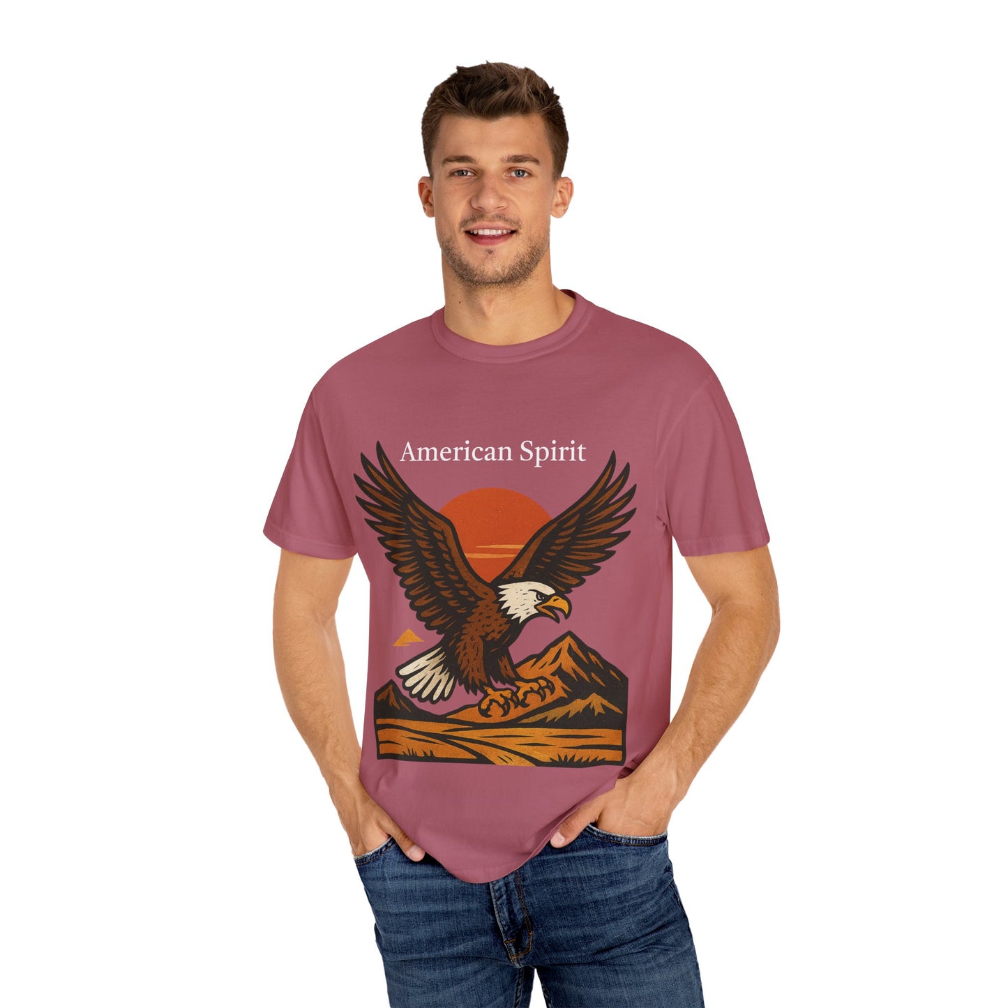 Eagle Graphic T-Shirt, Nature Lover Tee, Adventure Apparel, Vintage Style Shirt, Gift for Outdoorsy Friends