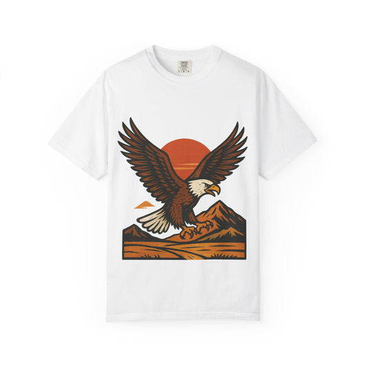 Eagle Graphic T-Shirt, Nature Lover Tee, Adventure Apparel, Vintage Style Shirt, Gift for Outdoorsy Friends