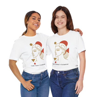 Stylish Unisex Graphic Tee - Embrace Creativity, Casual Wear, Gift for Artists, Trendy Everyday Shirt