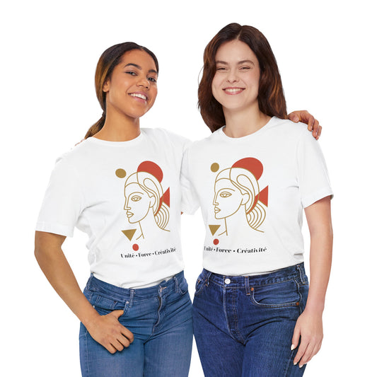 Stylish Unisex Graphic Tee - Embrace Creativity, Casual Wear, Gift for Artists, Trendy Everyday Shirt