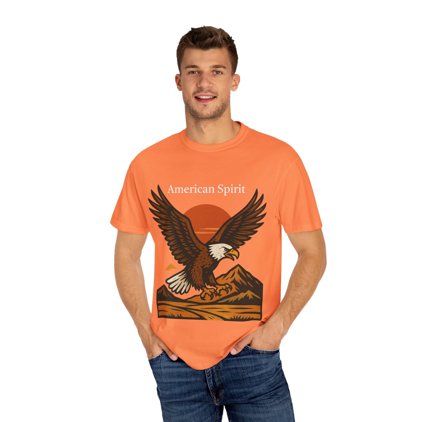 Eagle Graphic T-Shirt, Nature Lover Tee, Adventure Apparel, Vintage Style Shirt, Gift for Outdoorsy Friends