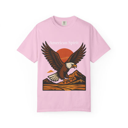 Eagle Graphic T-Shirt, Nature Lover Tee, Adventure Apparel, Vintage Style Shirt, Gift for Outdoorsy Friends