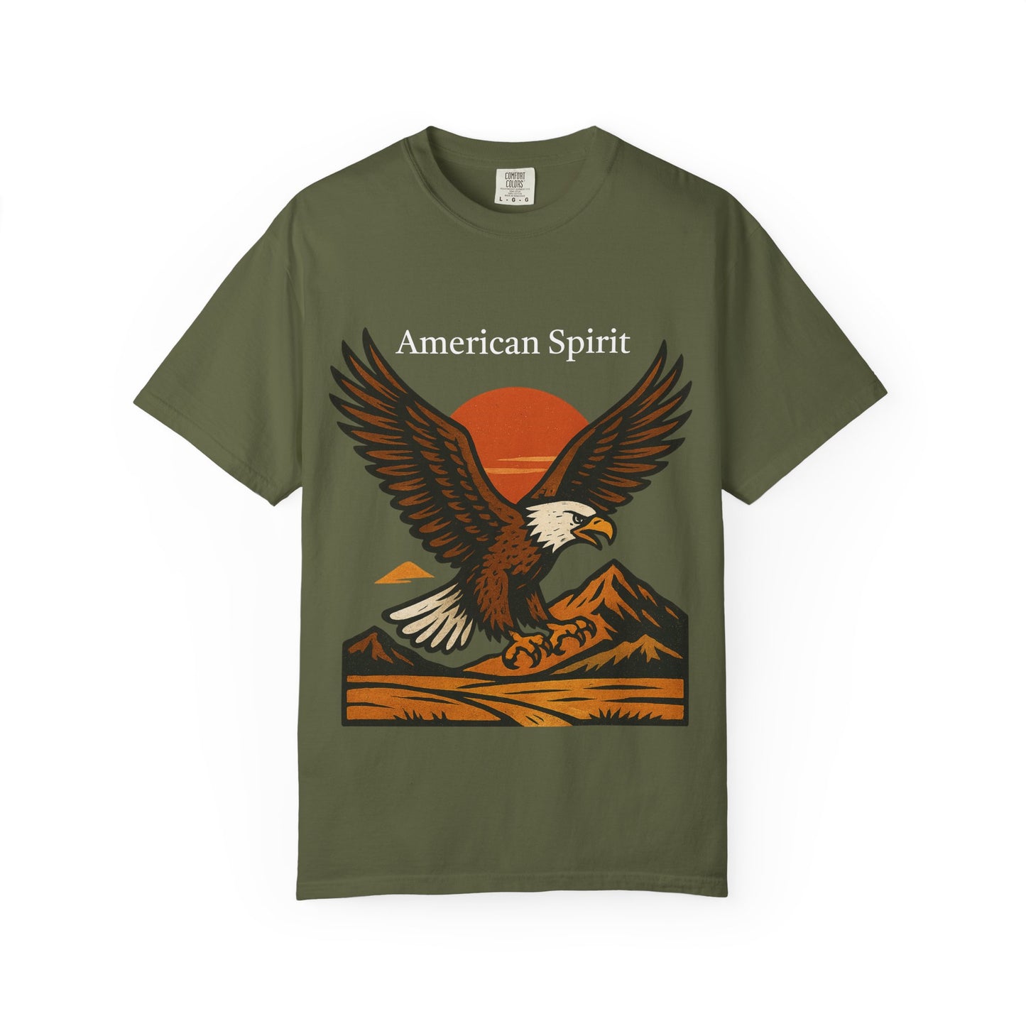 Eagle Graphic T-Shirt, Nature Lover Tee, Adventure Apparel, Vintage Style Shirt, Gift for Outdoorsy Friends
