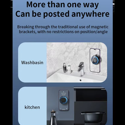 Vacuum Magnetic Phone Holder Navigation Holder with Magnet Car Interior Accessories Flexible Automobile Cradles 360 Degrees