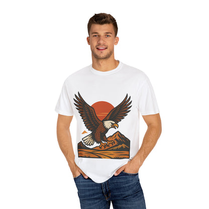 Eagle Graphic T-Shirt, Nature Lover Tee, Adventure Apparel, Vintage Style Shirt, Gift for Outdoorsy Friends