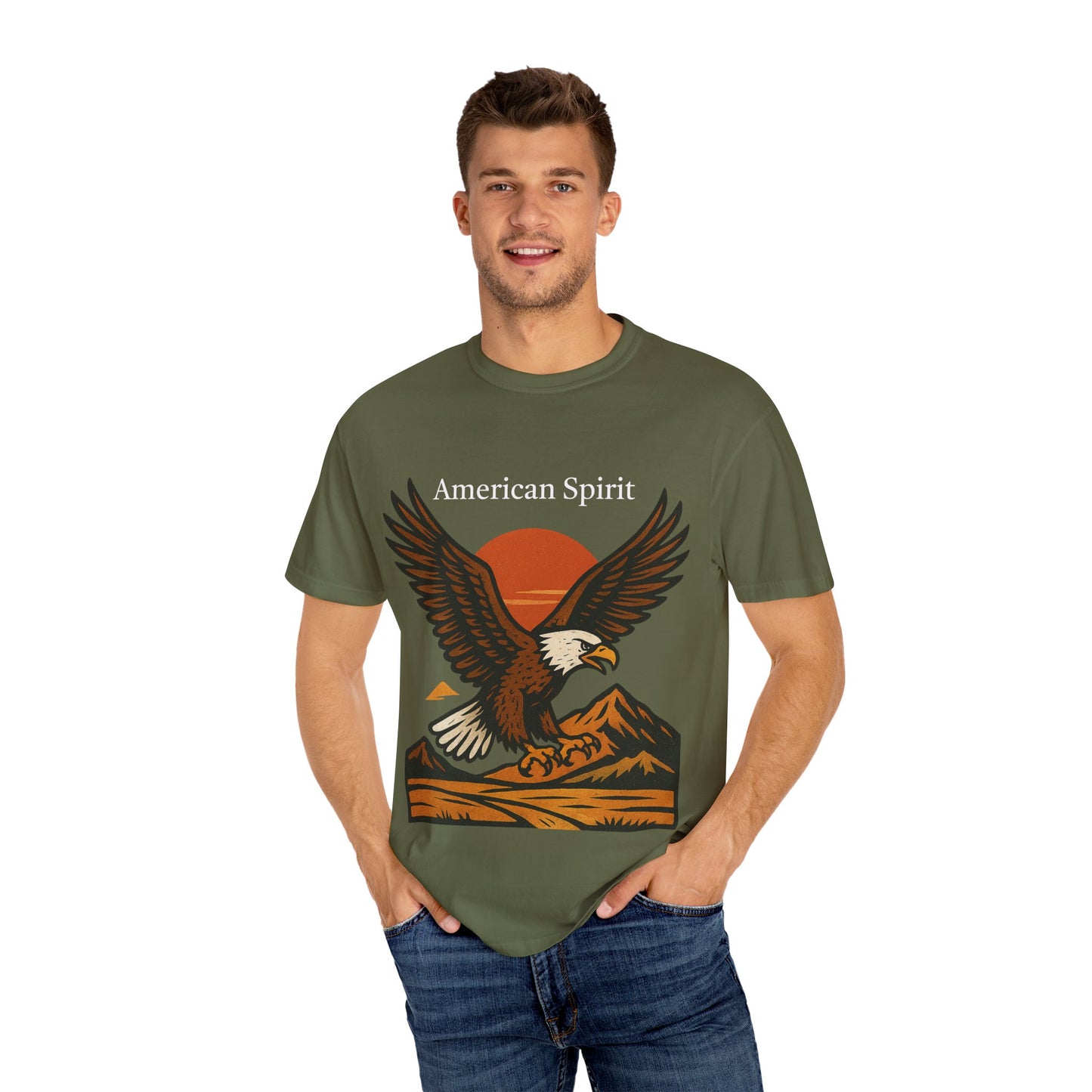 Eagle Graphic T-Shirt, Nature Lover Tee, Adventure Apparel, Vintage Style Shirt, Gift for Outdoorsy Friends