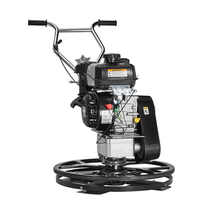 VEVOR Truelle À Ciment Conducteur Marchant À Essence 610 Mm 6 CV Lame Flottante